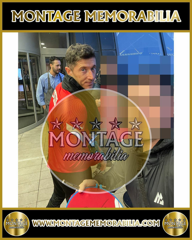 ROBERT LEWANDOWSKI SIGNED FC BAYERN MUNCHEN 16x12 PHOTO (ACG CERT AG18071)-5