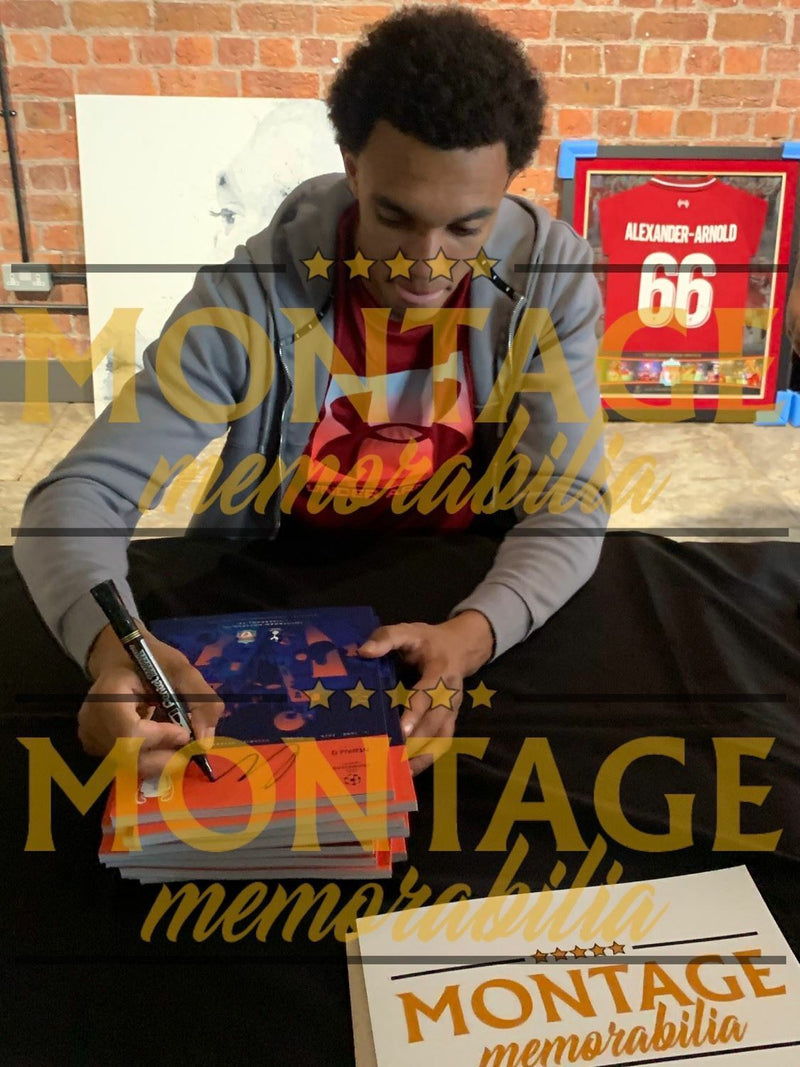 TRENT ALEXANDER-ARNOLD SIGNED 2019 LFC UCL FINAL PROGRAMME (ACG CERT AG18795)-3