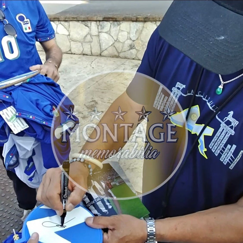 ROBERTO BAGGIO SIGNED 2003/04 RETRO BRESCIA HOME SHIRT (ACG CERT AG17588)-3