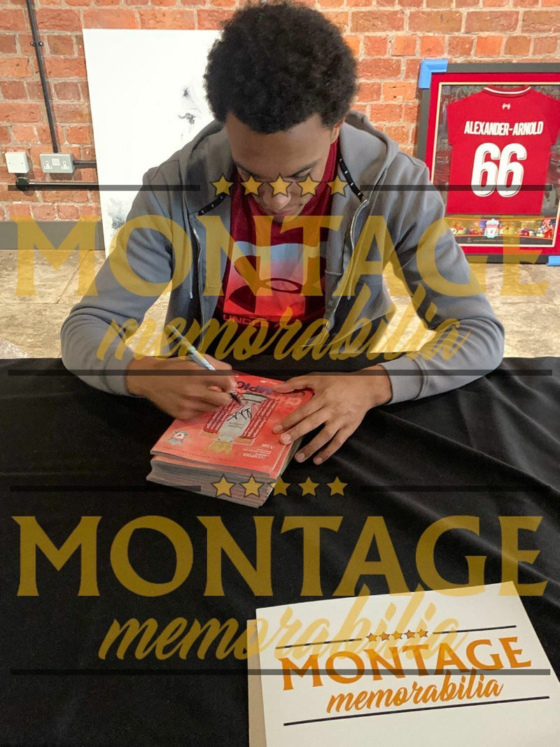 TRENT ALEXANDER-ARNOLD LFC 19/20 CHAMPIONS SIGNED PROGRAMME (ACG CERT AG18800)-3
