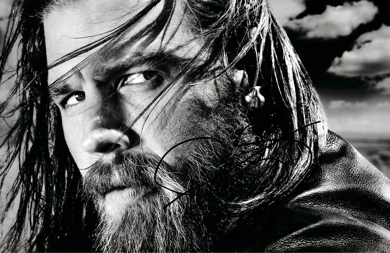 RYAN HURST SIGNED OPIE SONS OF ANARCHY 12x8 PHOTO 2 (AFTAL COA)