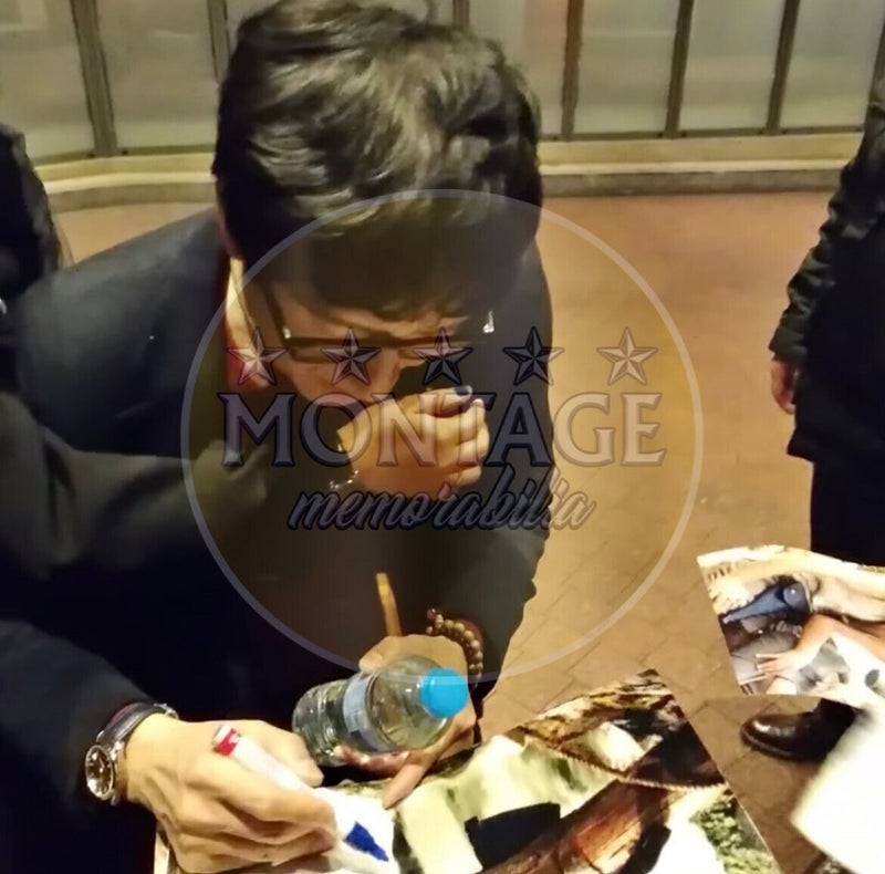 KE HUY QUAN SIGNED THE GOONIES DATA 14x11 PHOTO (AFTAL COA)-2