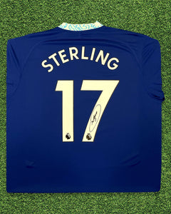 RAHEEM STERLING SIGNED CHELSEA FC 22/23 HOME SHIRT (AFTAL COA)-1