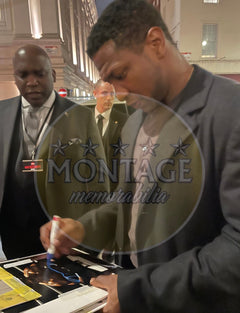JONATHAN MAJORS SIGNED CREED III 12x8 PHOTO (ACG CERT AG18819)-3