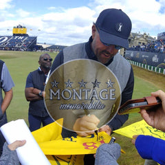 PHIL MICKELSON SIGNED 150TH OPEN GOLF PIN FLAG ST ANDREWS (ACG CERT AG17649)-3