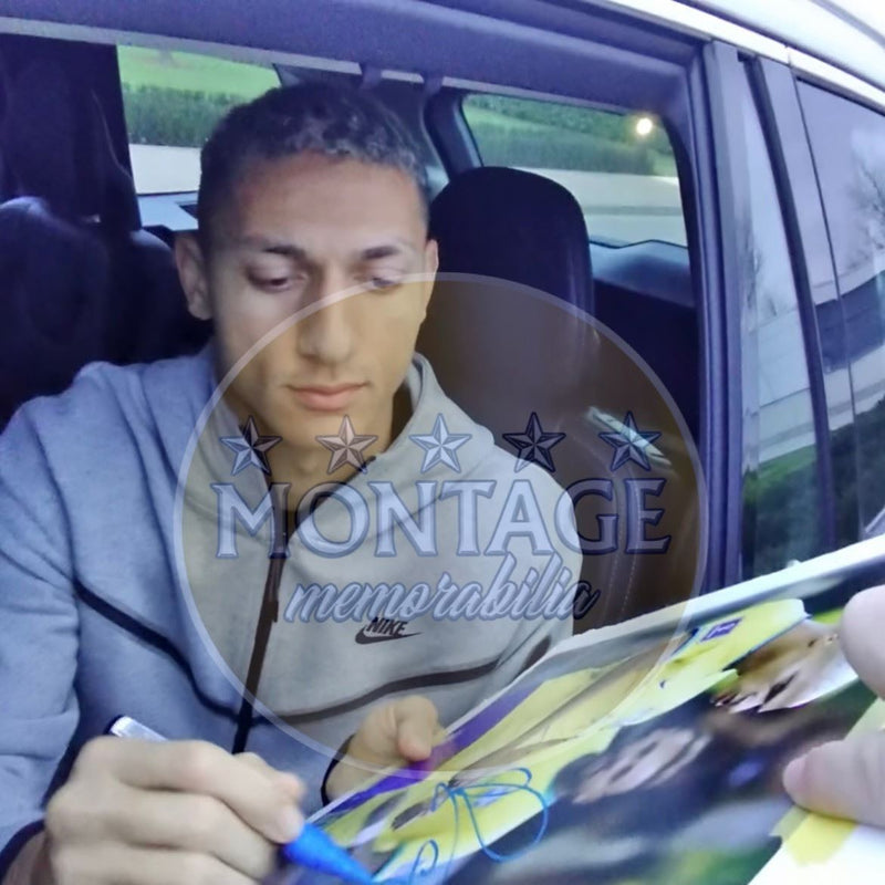 RICHARLISON SIGNED BRAZIL 2022 WORLD CUP 14x11 PHOTO (ACG CERT AG18095)-3