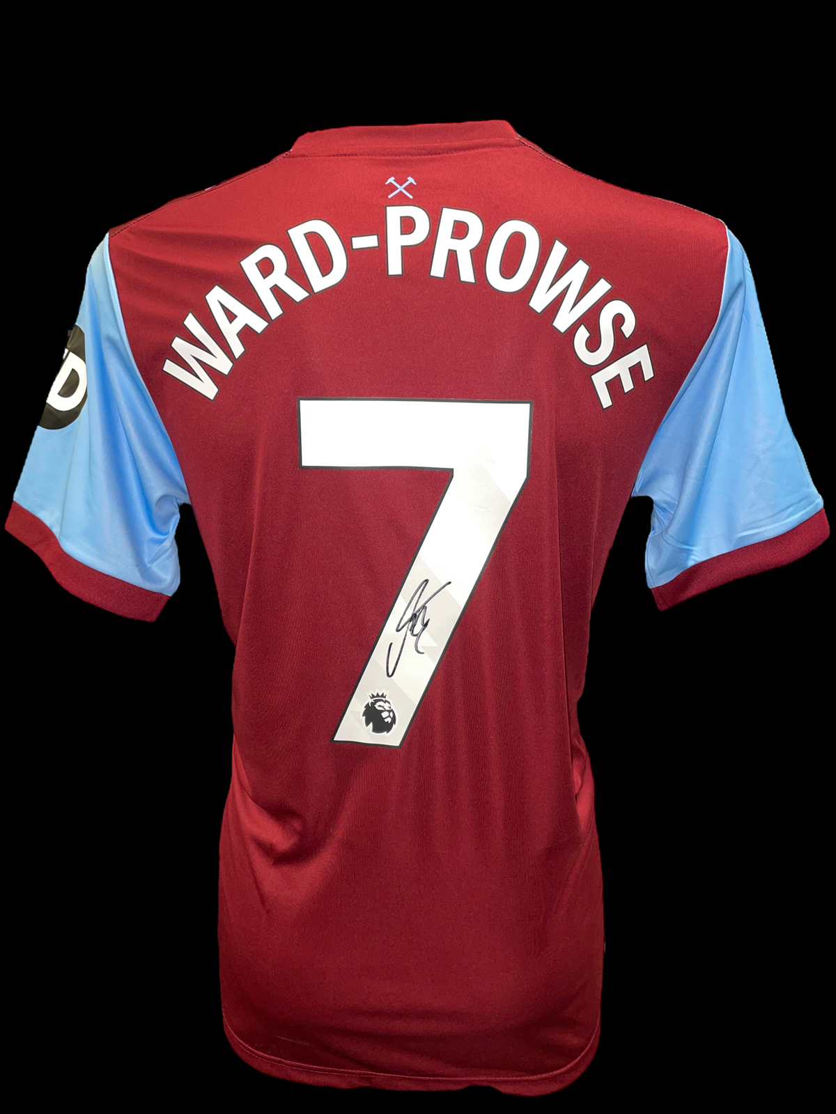 JAMES WARD-PROWSE SIGNED WEST HAM UNITED 2023/24 HOME SHIRT (AFTAL COA)