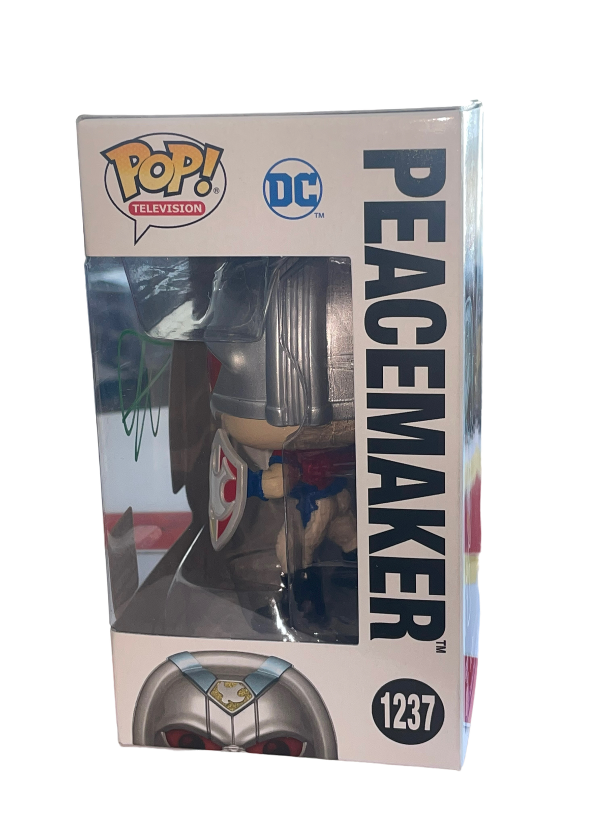 JOHN CENA SIGNED SUICIDE SQUAD PEACEMAKER #1237 FUNKOPOP (AFTAL COA)