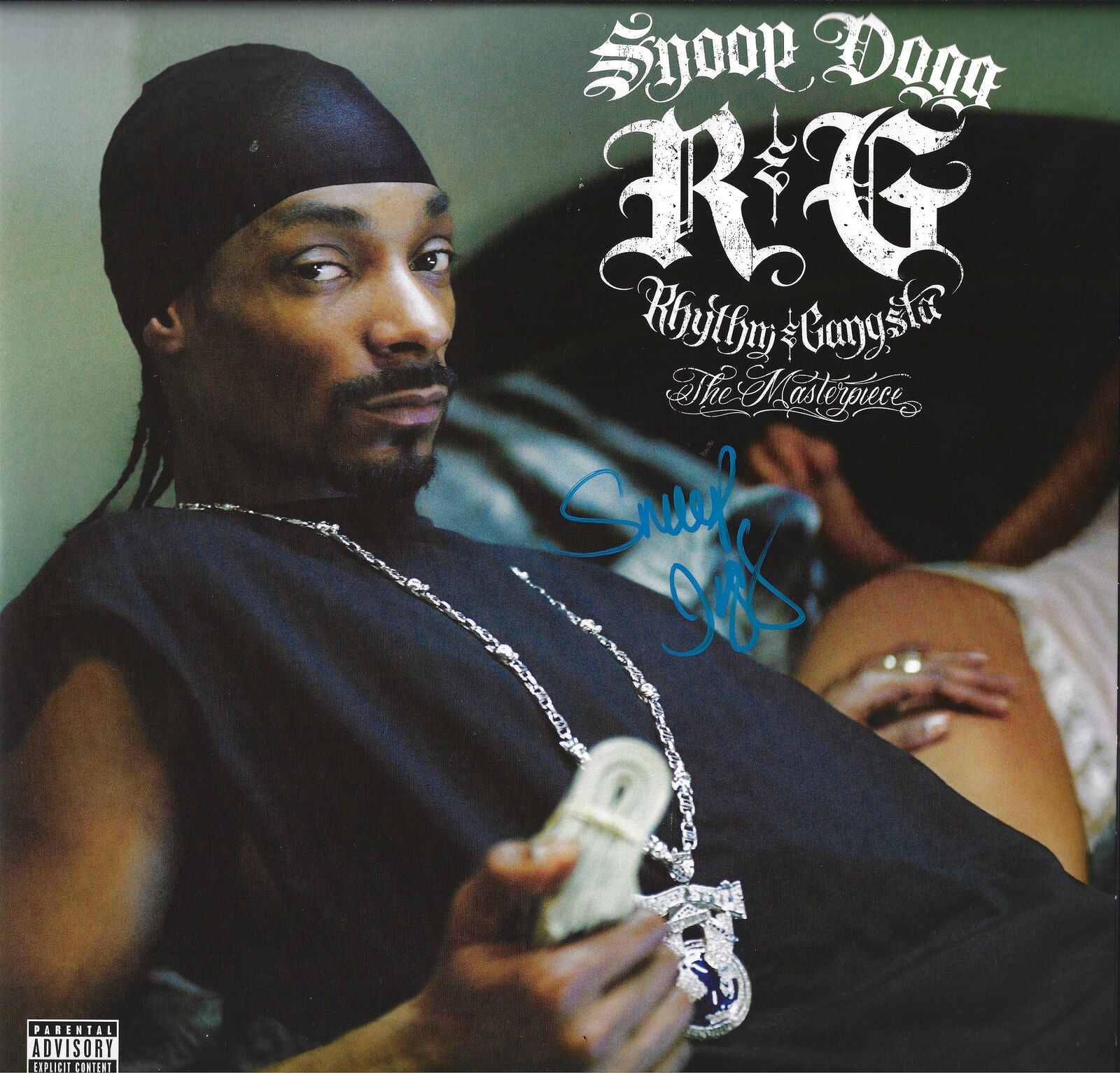 SNOOP DOGG SIGNED R&G RHYTHM & GANGSTA VINYL ALBUM (AFTAL COA)