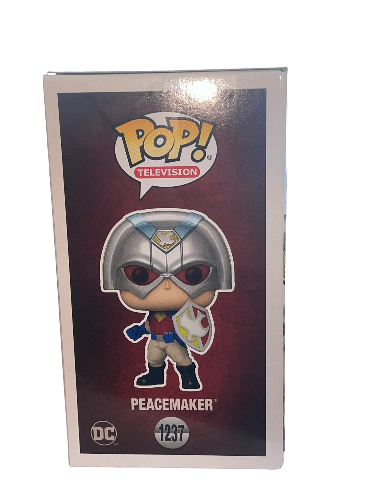 JOHN CENA SIGNED SUICIDE SQUAD PEACEMAKER #1237 FUNKOPOP (AFTAL COA)